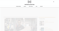 Desktop Screenshot of materialination.com